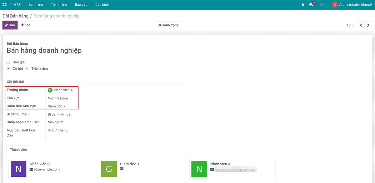 CRM - Sales Teams Advanced