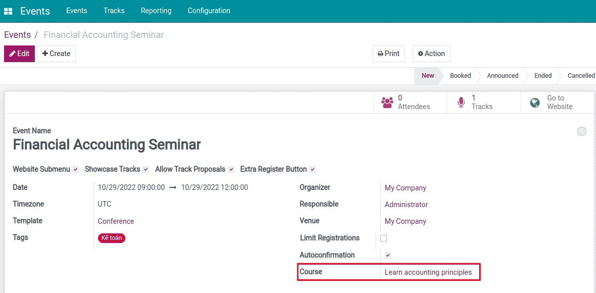 E-learning Events