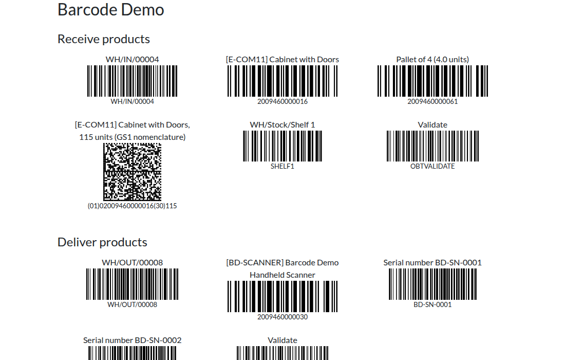 Try it with the printable demo sheet