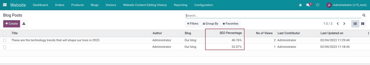 Website Blog SEO Advisor