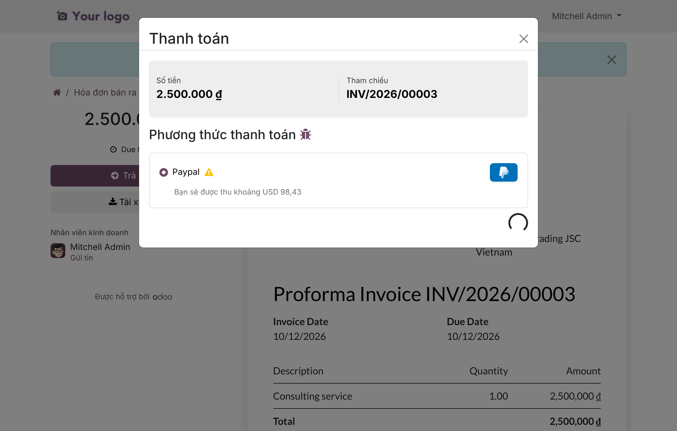 Paypal - Mở rộng hỗ trợ tiền tệ