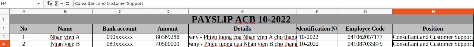 ACB Payslip Batch Payment