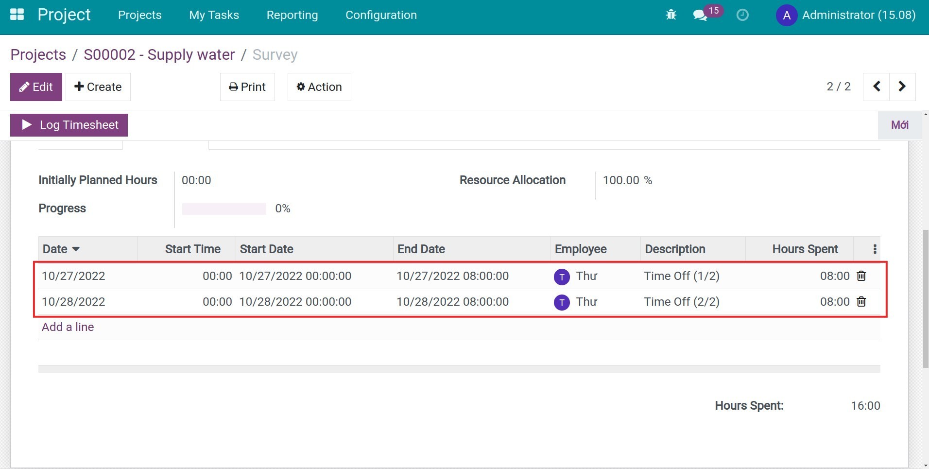 Tracking on tasks