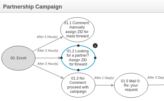 crm campaign flow