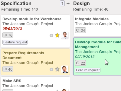 project kanban view