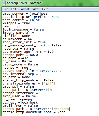 Cài đặt module (addons) trong OpenERP