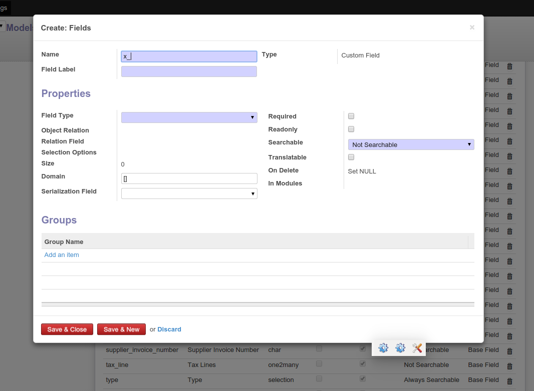 invoice form