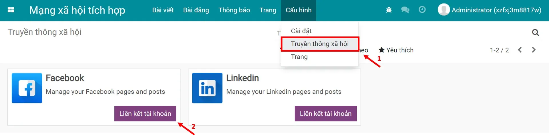 Nhan-Lien-ket-tai-khoan-de-lien-ket-he-thong-voi-trang-Facebook-cua-doanh-nghiep