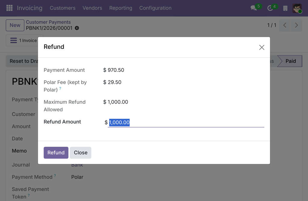 Polar Payment Provider