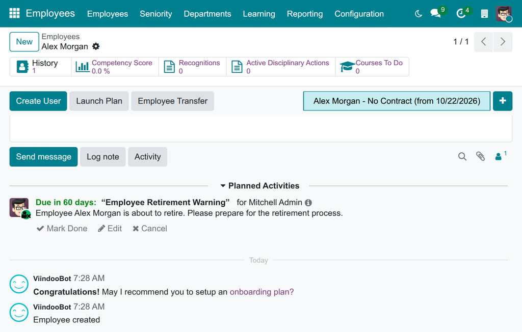 Employee Retirement Age