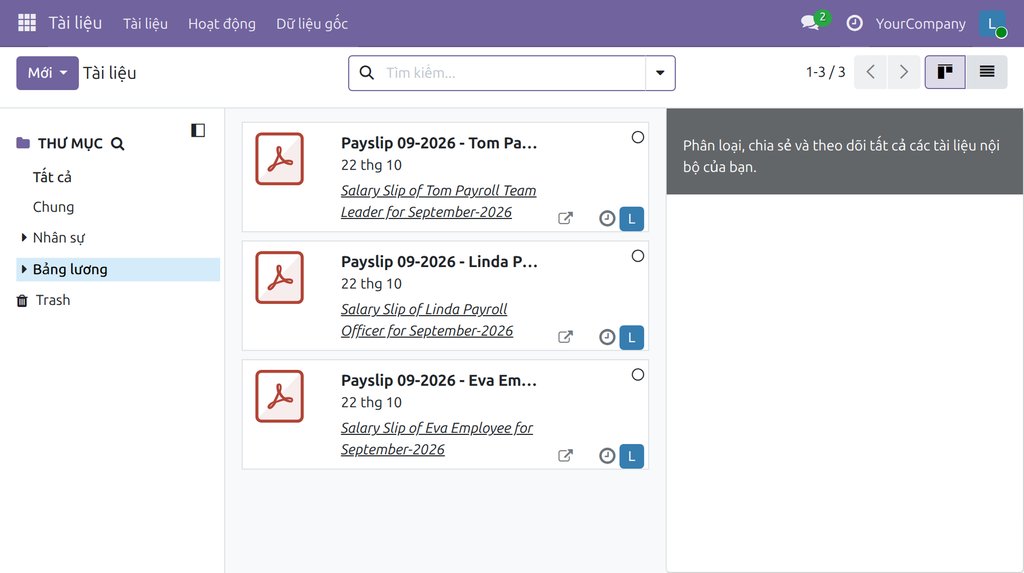 Documents - Payroll
