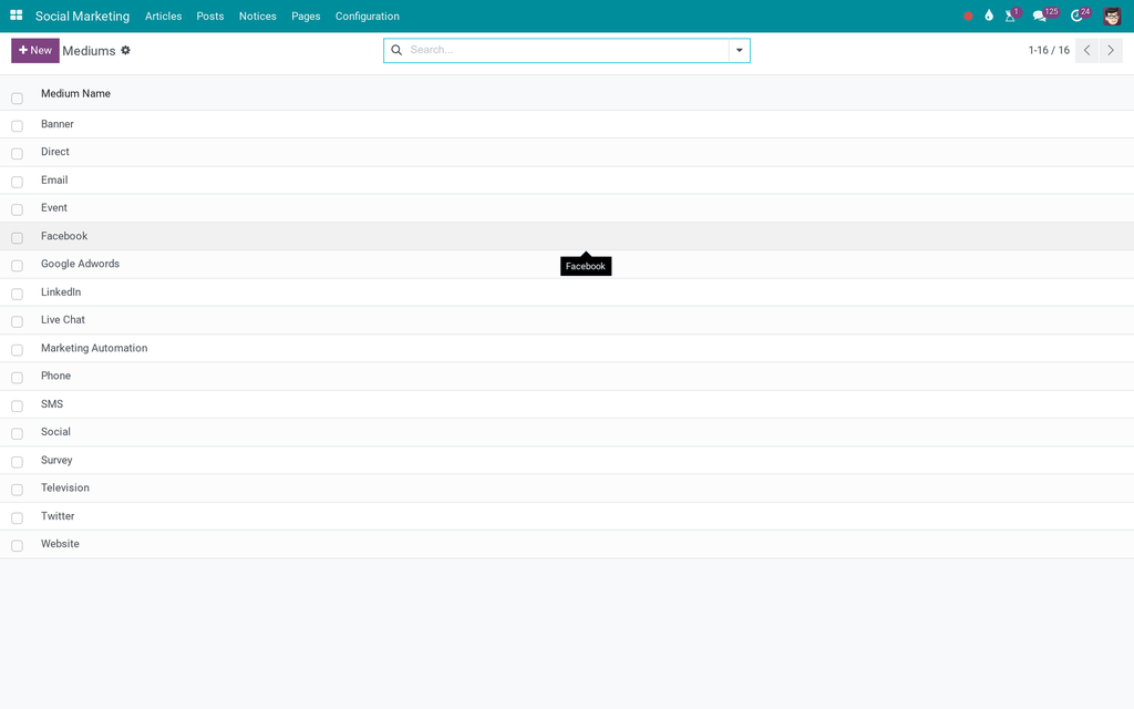 Marketing Sale Workflow Seed - Social Channel Adapter