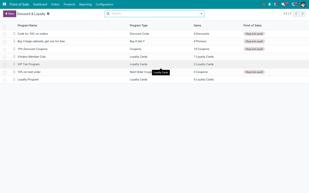 Affiliate Loyalty POS Management