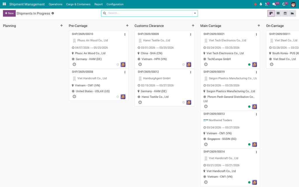 Freight Dashboard