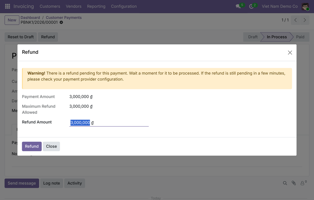 VNPay Payment Acquirer