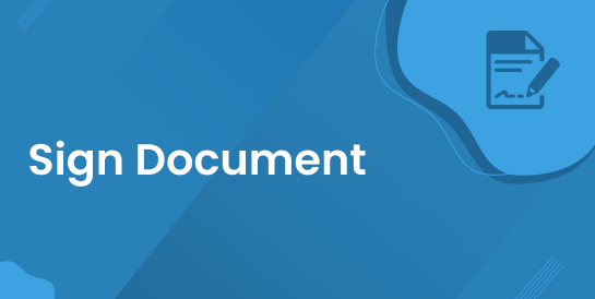 Sign Document