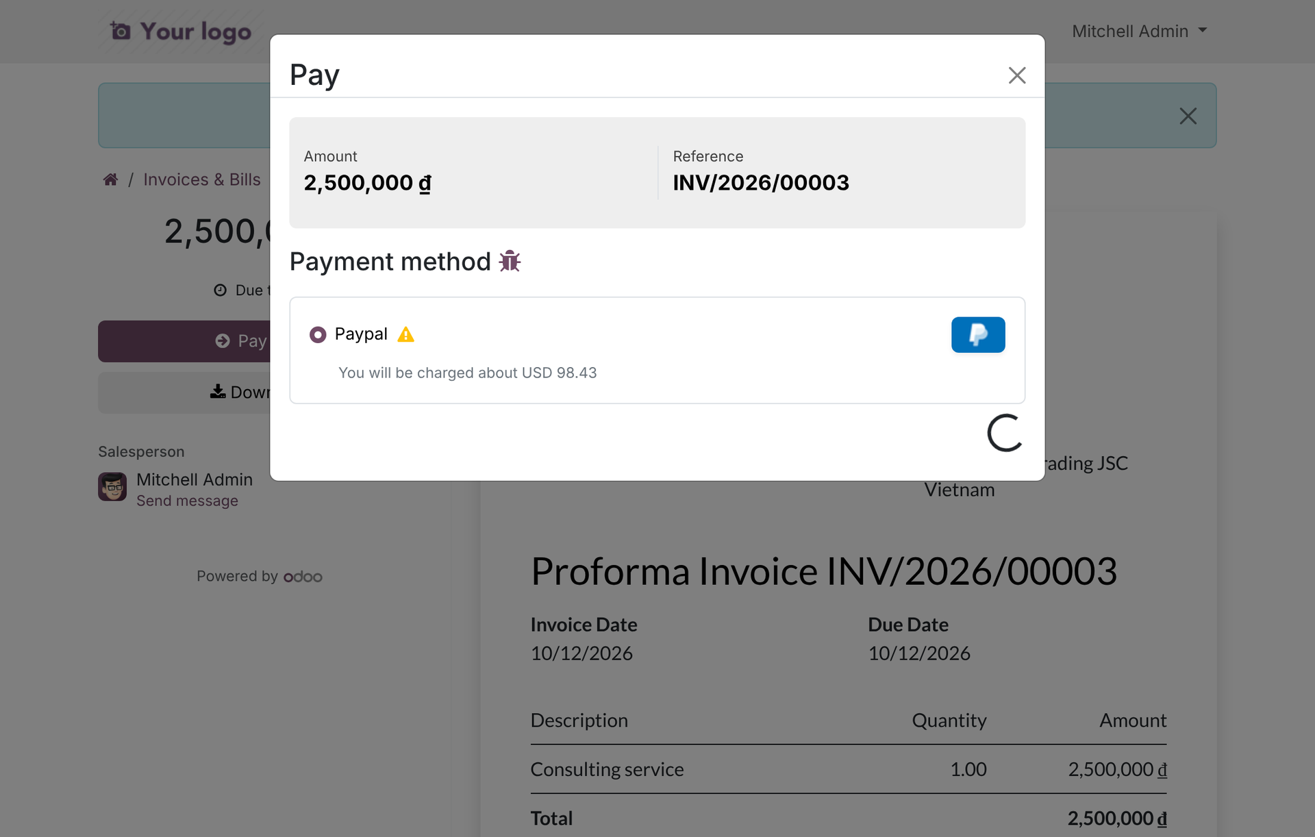 Paypal - Enhanced Currency Support