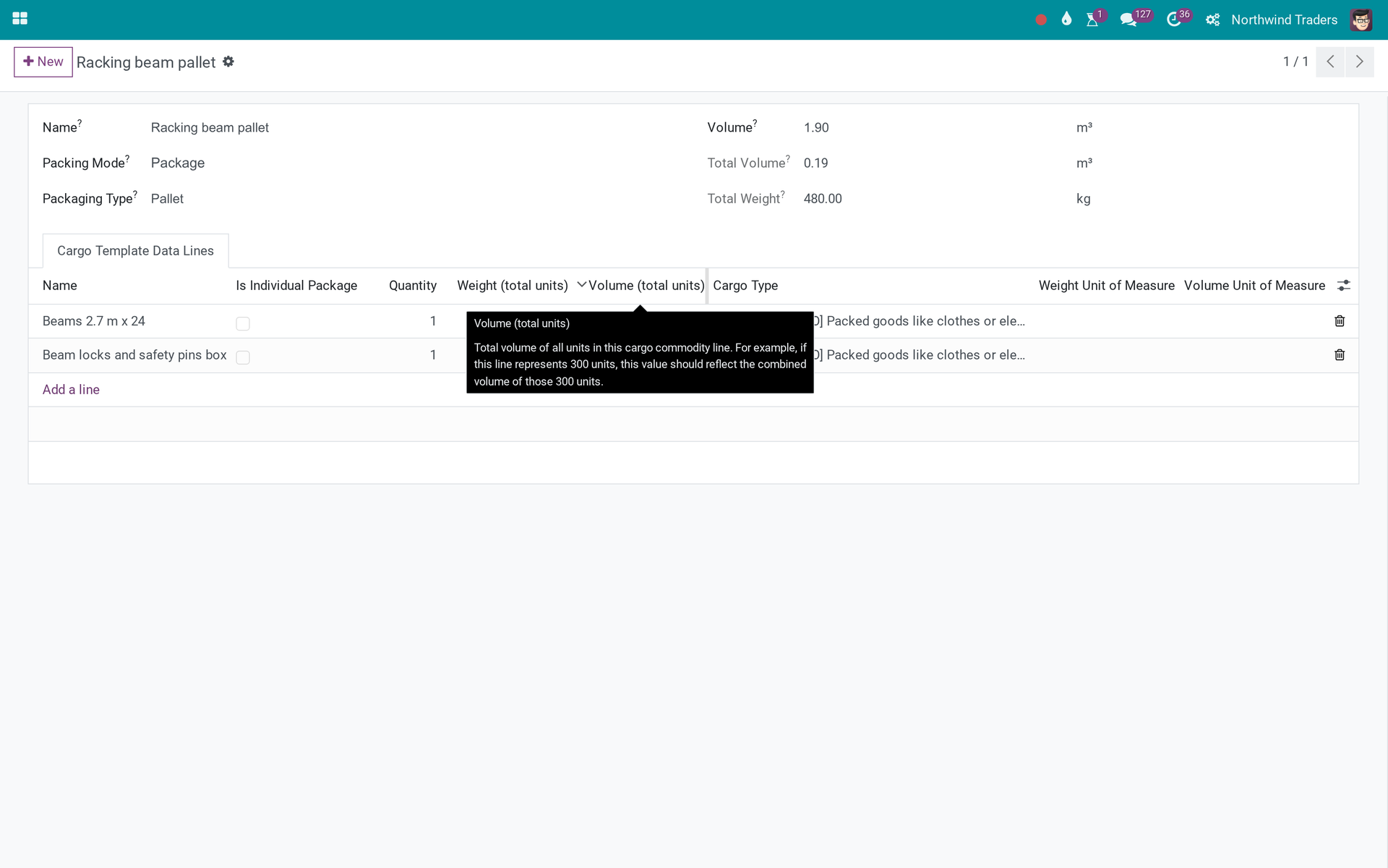 Logistics Cargo Template