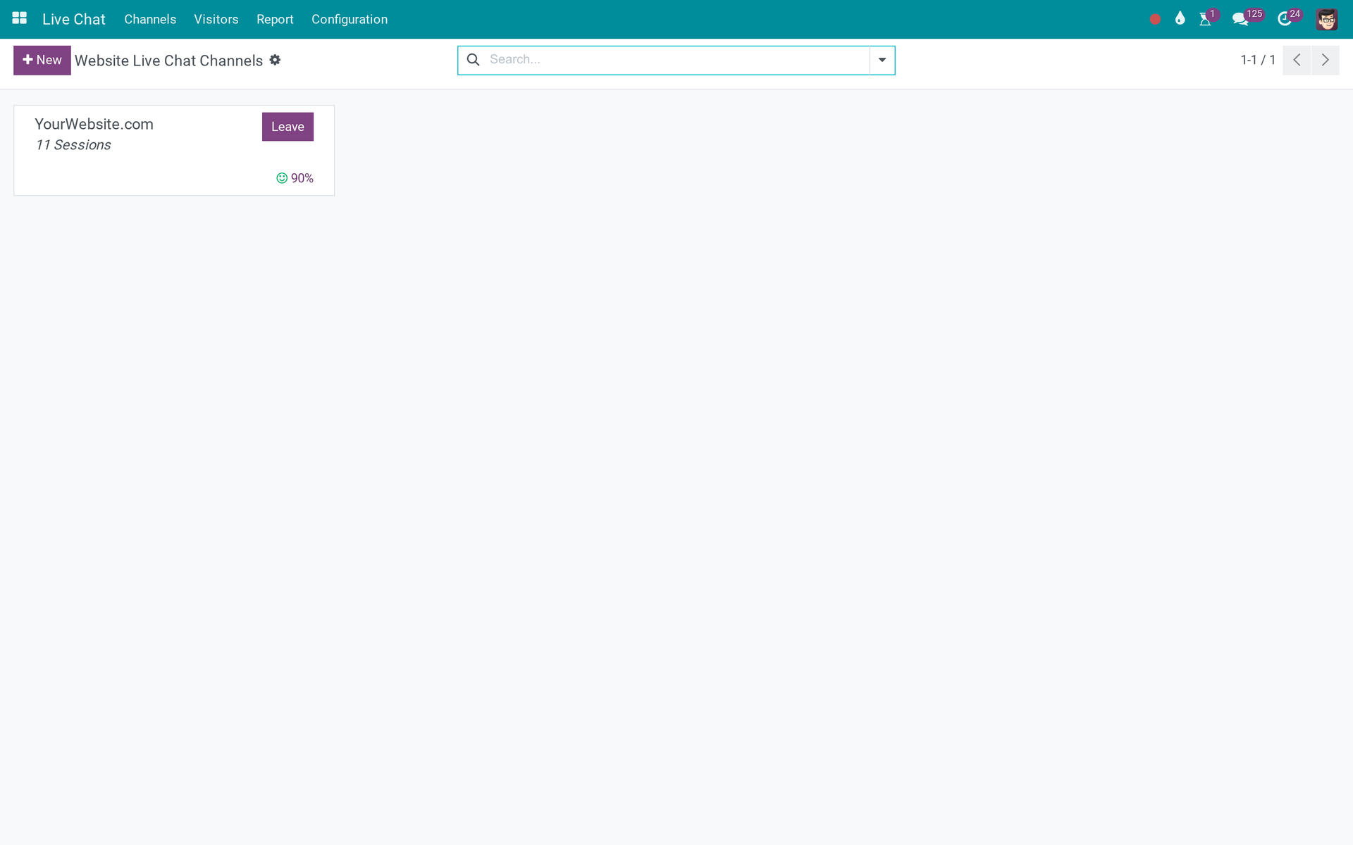 Marketing Sale Workflow Seed - Live Chat Adapter