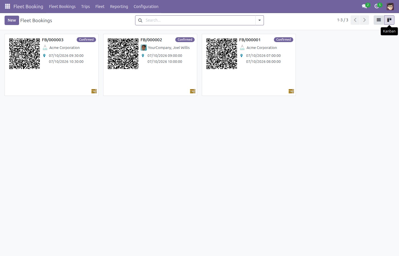 Fleet Booking & Trip Management