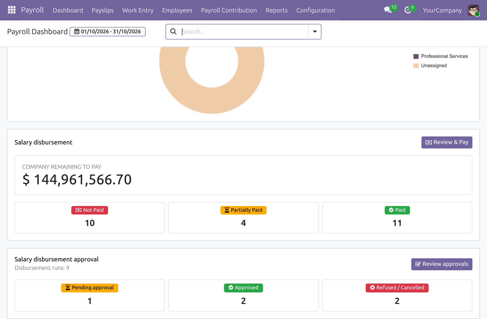 OmniApproval™ - Salary Disbursement Approval