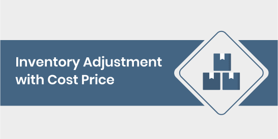 Inventory Adjustment with Unit Price