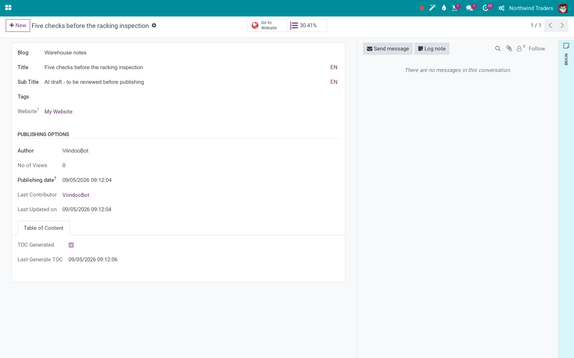 Viindoo AI - Website Connector