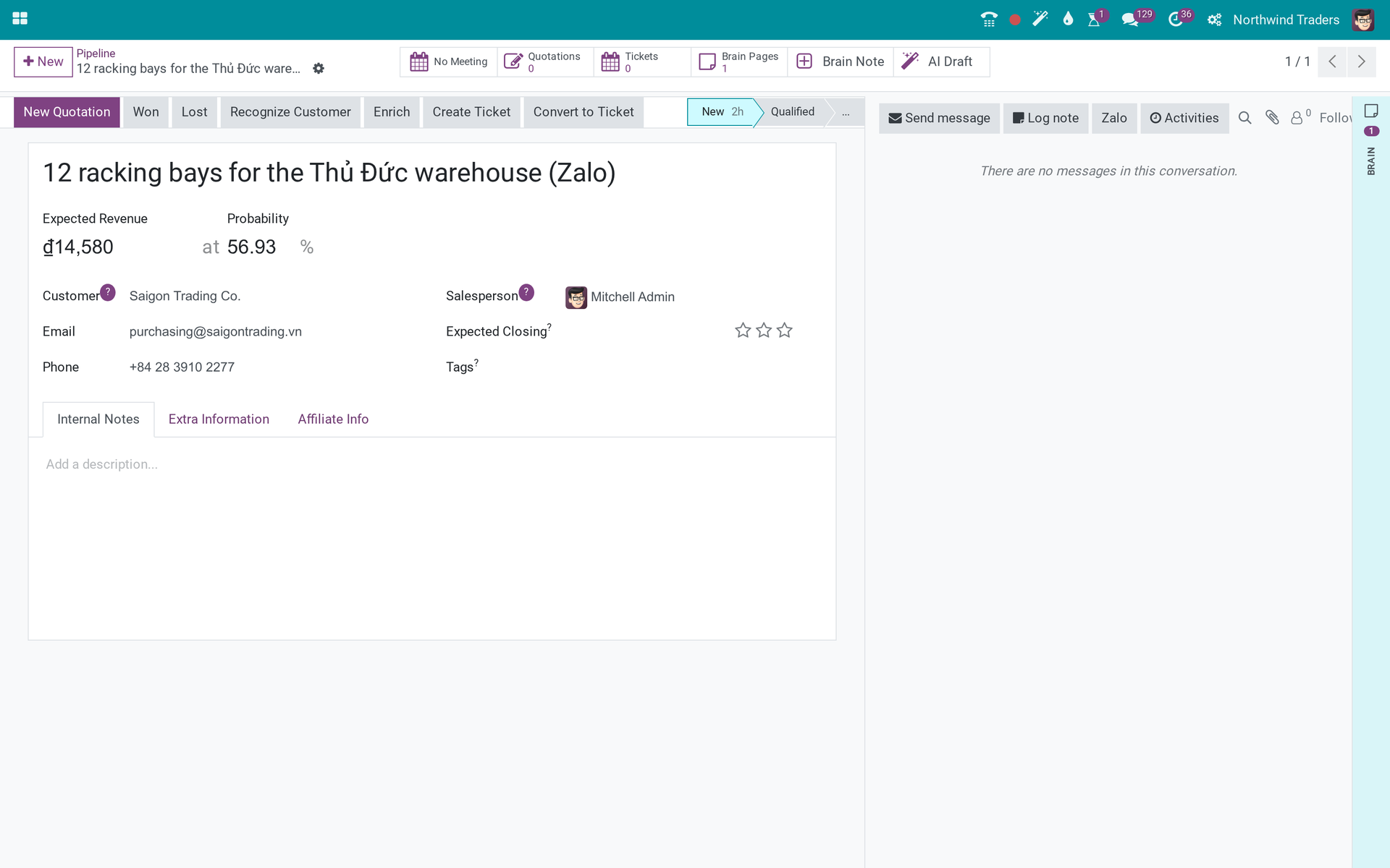 Viindoo AI - CRM Connector