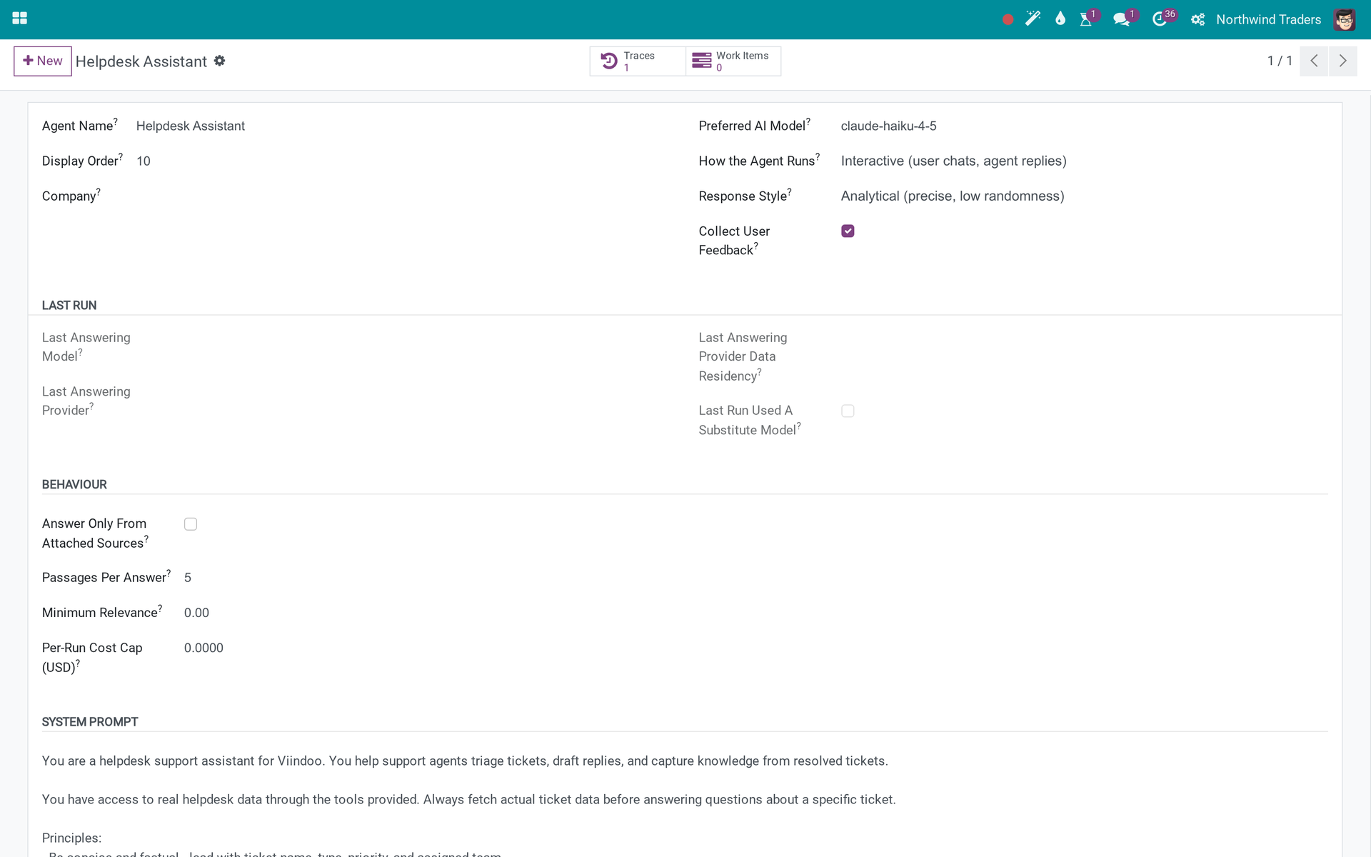Viindoo AI - Helpdesk Connector