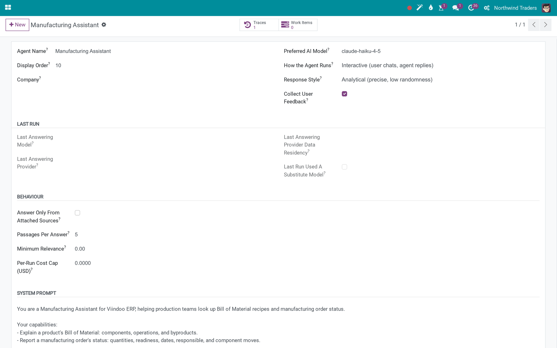 Viindoo AI - Manufacturing Connector