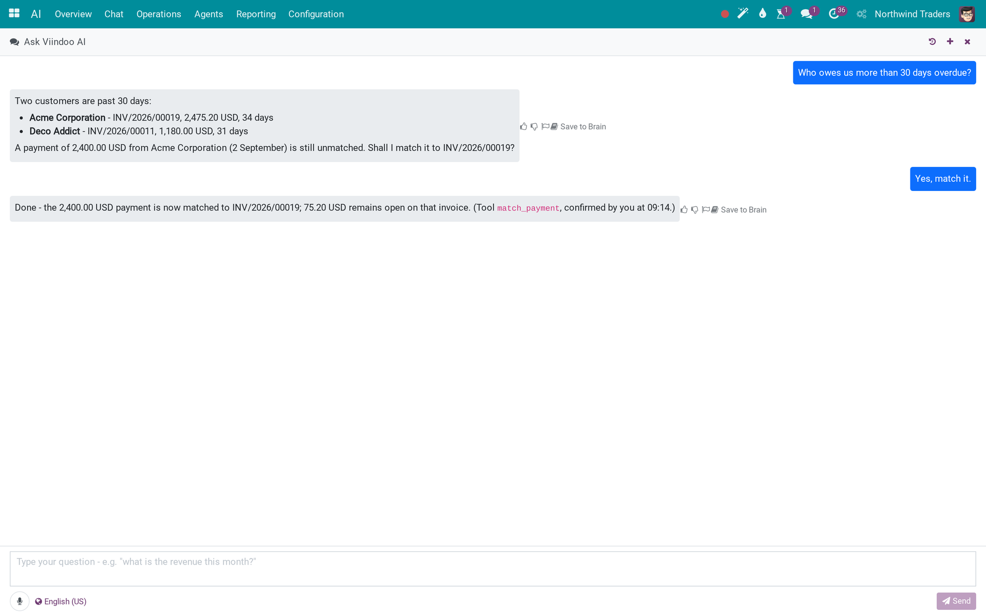Viindoo AI - Accounting Connector