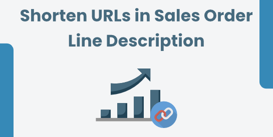 Shorten URLs in Sales Order Line Description