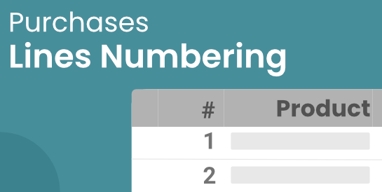 Purchases Lines Numbering