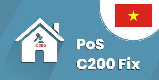 PoS - Sửa đổi tài khoản theo thông tư 200