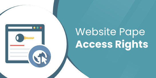 Website Page Access Rights