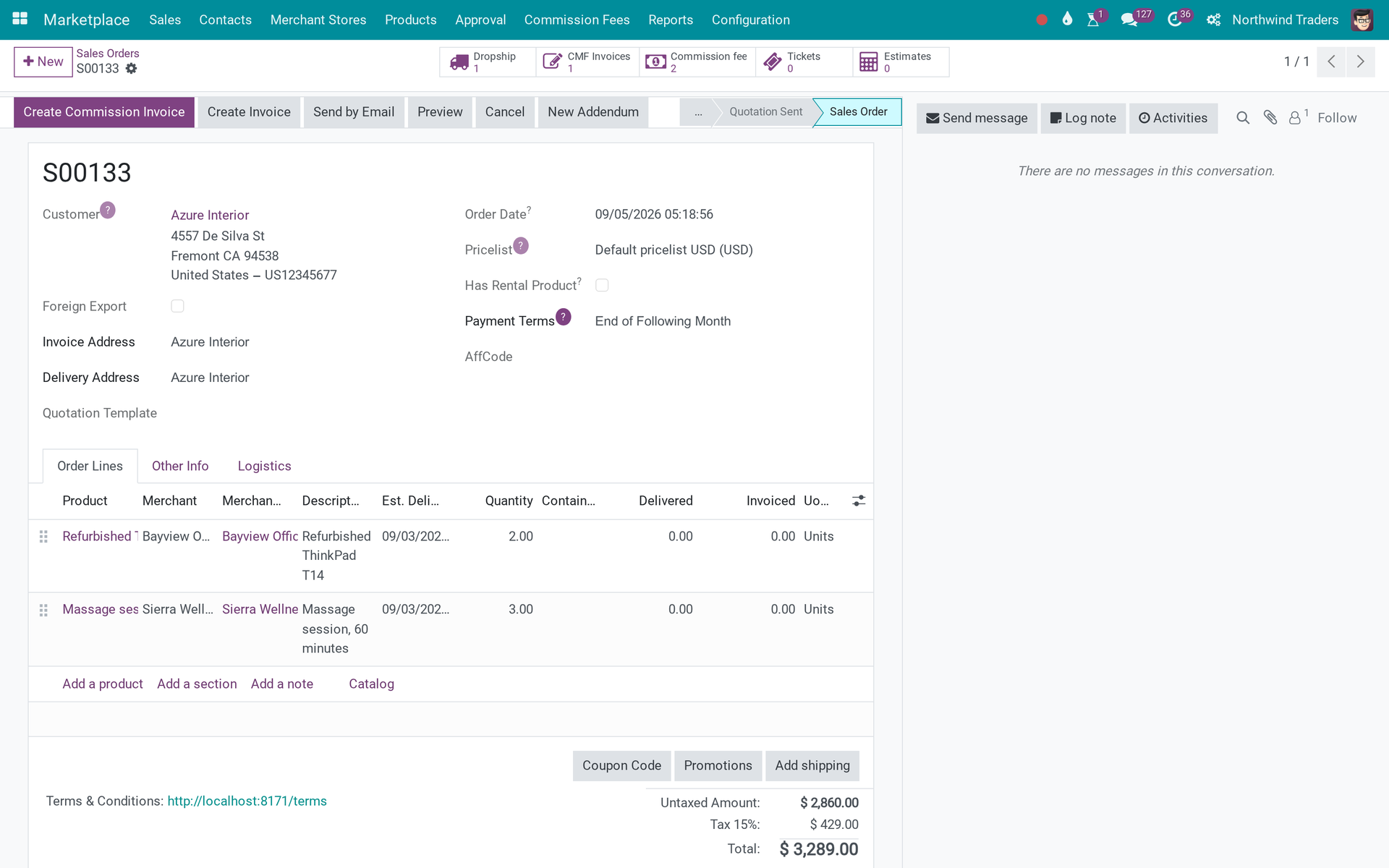 Viin Marketplace - Kho vận và Bán hàng