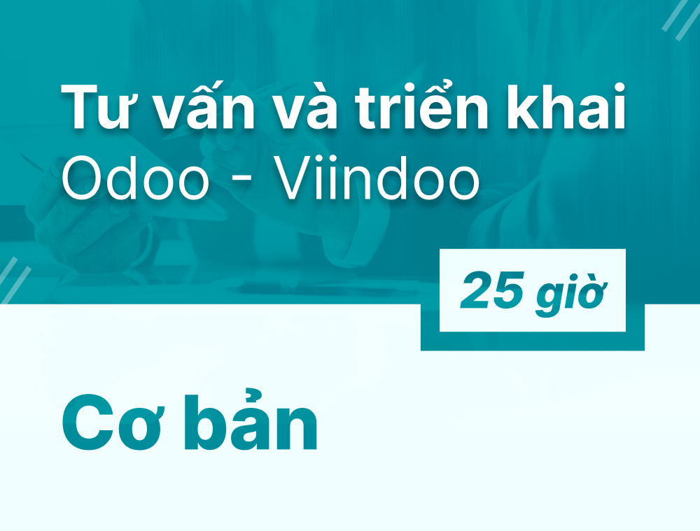 Dịch vụ tư vấn và triển khai Odoo - Viindoo theo giờ